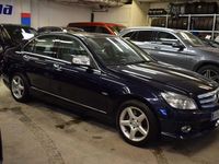 Begagnad Mercedes C350 Elegance 272 HK (200 kW) 2007 Blå Sedan