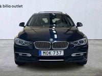 Begagnad BMW 320 Advantage 184 HK (135 kW) 2014 Blå Kombi