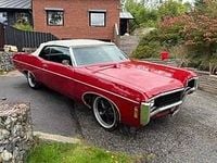 Begagnad Chevrolet Impala cabriolet 272 HK (200 kW) 1969 Röd Cab