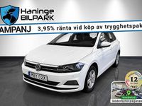 Begagnad VW Polo 95 HK (69 kW) 2019 Vit Halvkombi