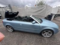 Begagnad Audi A4 Cabriolet S-Line 163 HK (119 kW) 2005 Ljusblå Cab
