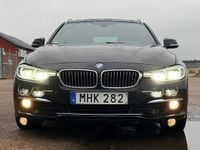 Begagnad BMW 320 Luxury Line 190 HK (139 kW) 2016 Svart Kombi
