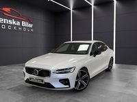 Begagnad Volvo S60 R-Design 250 HK (183 kW) 2019 Vit (crystal white pearl) Sedan