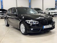 Begagnad BMW 116 Advantage 116 HK (85 kW) 2015 Svart Halvkombi