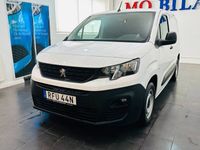 begagnad Peugeot Partner 1.5 BlueHDi 3-Sits Dragkrok Euro 6 102hk