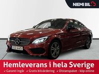 Begagnad Mercedes C250 AMG line 211 HK (155 kW) 2016 Röd Sportkupé