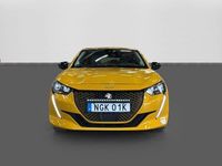 Begagnad Peugeot e-208 Allure 100 kW (136 HK) 2022 Gul Halvkombi