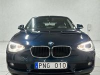 Begagnad BMW 118 143 HK (105 kW) 2014 Blå Halvkombi