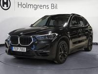 Begagnad BMW X1 Sport Line 125 HK (91 kW) 2022 Svart SUV