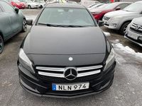 Begagnad Mercedes A180 AMG line 109 HK (80 kW) 2013 Svart Halvkombi
