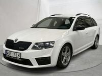 Begagnad Skoda Octavia RS 184 HK (135 kW) 2014 Vit Halvkombi