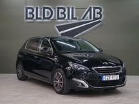 Begagnad Peugeot 308 120 HK (88 kW) 2015 Svart Halvkombi