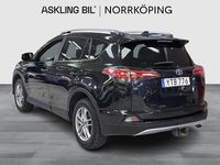 Begagnad Toyota RAV4 Hybrid Active 197 HK (144 kW) 2017 Svart SUV