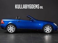 Begagnad Mercedes SLK200 136 HK (100 kW) 1997 Mörkblå Cab