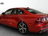 Begagnad Volvo S60 R-Design 250 HK (183 kW) 2019 Röd Sedan