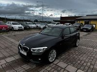 Begagnad BMW 118 M Sport 136 HK (100 kW) 2017 Svart Halvkombi