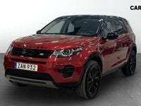 Begagnad Land Rover Discovery Sport Black Edition 180 HK (132 kW) 2018 Röd SUV