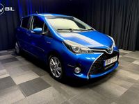 Begagnad Toyota Yaris Hybrid Active 101 HK (74 kW) 2016 Blå