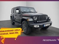 Begagnad Jeep Wrangler Unlimited Sahara 379 HK (278 kW) 2021 Svart SUV