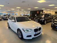 Begagnad BMW 118 M Sport 143 HK (105 kW) 2013 Vit Halvkombi