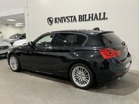 Begagnad BMW 118 M Sport 136 HK (100 kW) 2018 Svart Halvkombi
