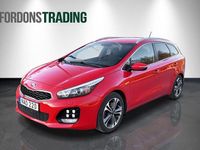 Begagnad Kia Ceed Sportswagon GT-Line 136 HK (100 kW) 2015 Röd Kombi