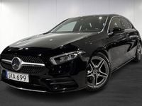 Begagnad Mercedes A180 AMG line 136 HK (100 kW) 2018 Svart Kombi