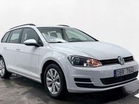 Begagnad VW Golf VII 105 HK (77 kW) 2013 Vit Kombi
