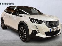 Begagnad Peugeot e-2008 GT-line 100 kW (136 HK) 2021 Vit SUV