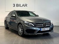 Begagnad Mercedes C300 AMG line 245 HK (180 kW) 2017 Grå Sedan