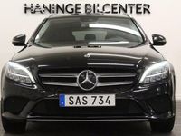 Begagnad Mercedes C220 Avantgarde 194 HK (142 kW) 2019 Svart