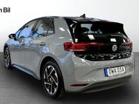 Begagnad VW ID.3 Pro 150 kW (204 HK) 2022 Grå Halvkombi
