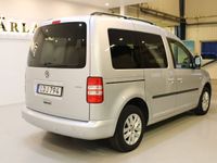 begagnad VW Caddy Life 2.0 EcoFuel 109hk Lågmil Ny Besiktad