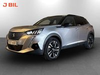 Begagnad Peugeot e-2008 GT 100 kW (136 HK) 2021 Grå SUV