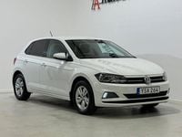 Begagnad VW Polo 95 HK (69 kW) 2018 Vit Halvkombi