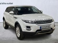 Begagnad Land Rover Range Rover evoque 150 HK (110 kW) 2014 Vit SUV