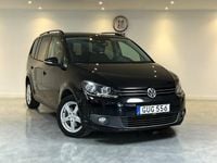 Begagnad VW Touran 140 HK (102 kW) 2015 Svart Minibuss