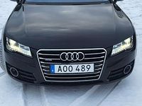 Begagnad Audi A7 Sportback S-Line 310 HK (228 kW) 2014 Diamant svart metalic Halvkombi