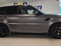Begagnad Land Rover Range Rover Sport SVR 576 HK (423 kW) 2020 Grå SUV