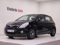 Begagnad Hyundai i20 Premium 78 HK (57 kW) 2012 Svart Halvkombi