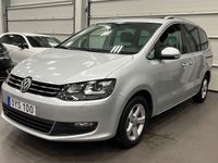 begagnad VW Sharan 2.0 TDI Premium 7-SITS VÄRMARE DRAG 1-ÄGARE