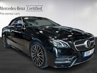 begagnad Mercedes E220 E-KlassD 4MATIC AMG Cabriolet / 194 HK / Distronic / Massage