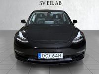 Begagnad Tesla Model 3 Long Range AWD 366 kW (498 HK) 2019 Svart Sedan