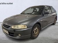 Begagnad Mitsubishi Colt 103 HK (75 kW) 2003 Mgrå Halvkombi