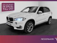 begagnad BMW X5 xDrive 40e 313hk 360° Navi H/K Panorama Skinn