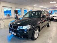 begagnad BMW X3 xDrive20d Steptronic Drag 190hk Nyservad Euro 6 Nybes