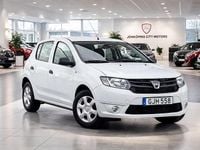 Begagnad Dacia Sandero 90 HK (66 kW) 2014 Vit Halvkombi