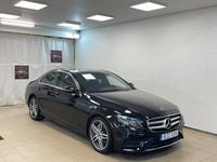 Begagnad Mercedes E220 AMG line 194 HK (142 kW) 2018 Svart