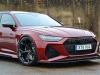 Begagnad Audi RS6 Design 630 HK (463 kW) 2024 Röd Kombi