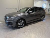 Begagnad Audi Q7 S-Line 272 HK (200 kW) 2018 Grå SUV